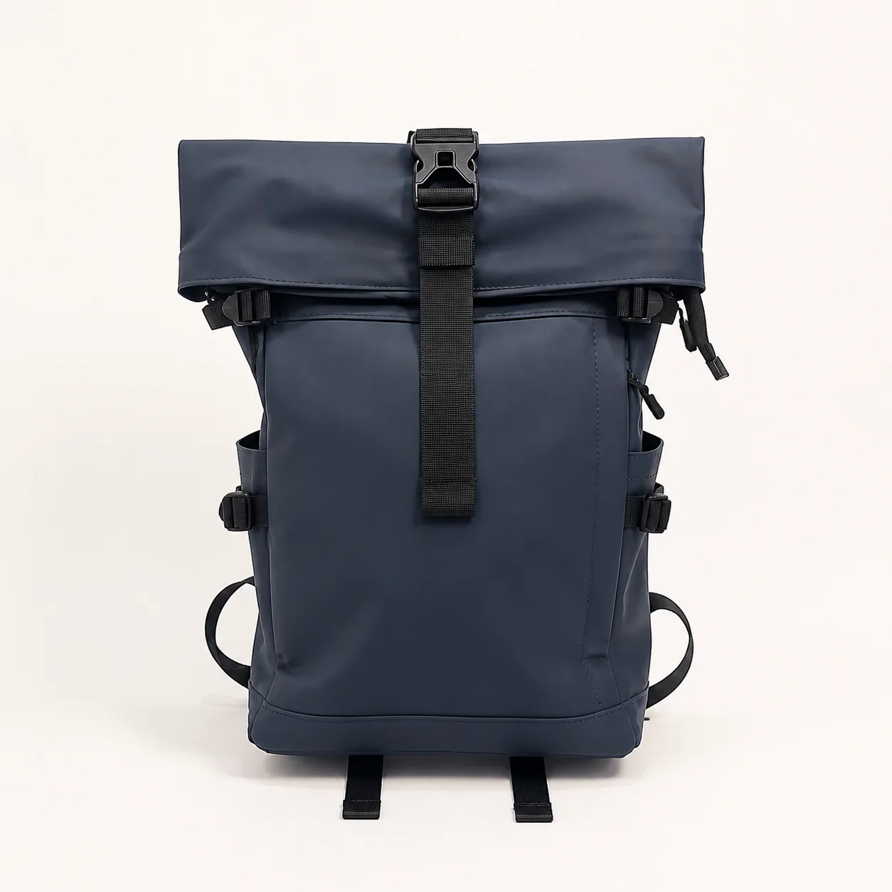 Mochila YENDO Trayecto azul tinta vista de frente